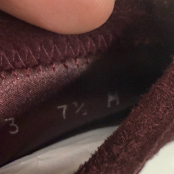 Stuart Weitzman Perfection Bootie Heeled Sock Bootie Currant Size 7.5 - Picture 11 of 11